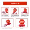 9pcs Christmas Honeycomb Centerpieces Ornaments With Santa Snowman Elk Design For Christmas Party Favors Table Decors