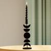 Candle Holder for Centerpiece, Iron Stand Pillar Candles, Fireplace And Wedding