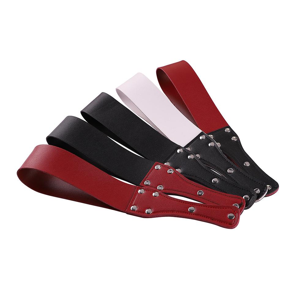 BDSM Simple Whip Flirting Supplies Leather Spanking Paddle Fetish Whip Flogger Sex Toys For Couples Adult