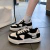 Board Shoes for Women In Spring, Thick Soled Casual Sports Shoes for Female Students, White Running Board Shoes for Women