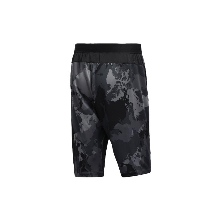 adidas Камуфляжные Короткие Спортивные Тренировочные Шорты с Камуфляжной Печатью Серые Мужские GH5161