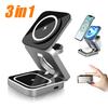 3 в 1 магнитная беспроводная зарядная подставка для Samsang S22 S21 S20/Plus/Ultra Watch быстрая зарядная док-станция