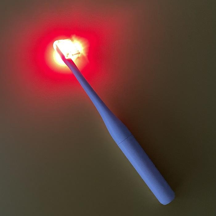 Red LED Anti-sensitive Toothbrush Use with HAP Desensitizing Toothpaste Infrared LED Light Teeth Brush