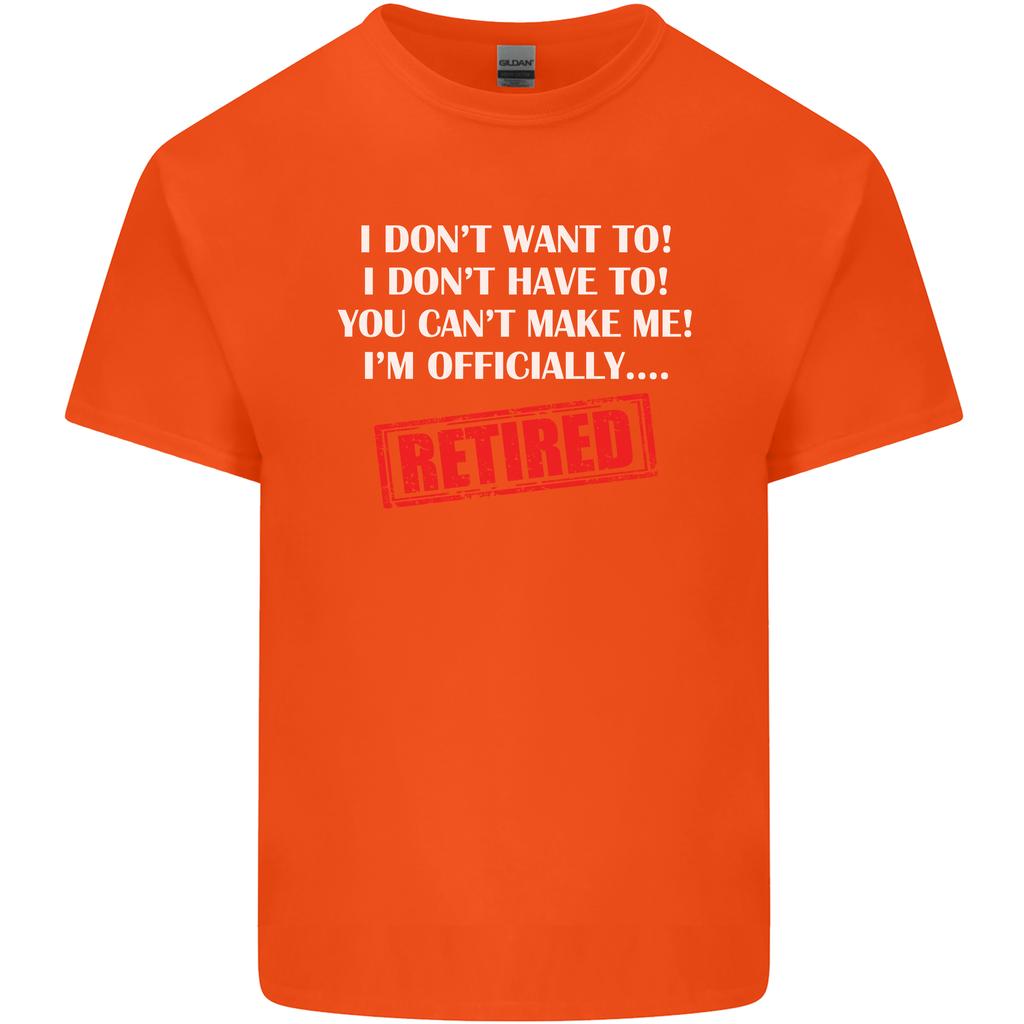 Im Officially Retired RetireUnisext Funny Unisexs Light Cotton TShirt