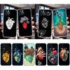 Прозрачный чехол для телефона Calm Heart Art для Motorola Moto G40 G04 G05 One Ace Action Fusion + Plus Hyper Macro Vision Zoom