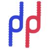 Игрушка-прорезыватель для рта для детей с проблемами прорезывания зубов, СДВГ, аутизмом, склонностью к укусам, силиконовая игрушка-прорезыватель для мальчиков и девочек, подарок