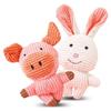 Кукла лучшего друга Dingdongpet pet 17 x 15 см, набор из 2 предметов, кролик, свинья, 1 комплект