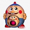 Fnaf 6 Egg Baby Freddy Fazbear's Пиццерия Симулятор Five Nights At F Железные переводные картинки для одежды Футболка Сумка Теплопередающие наклейки Железные нашивки