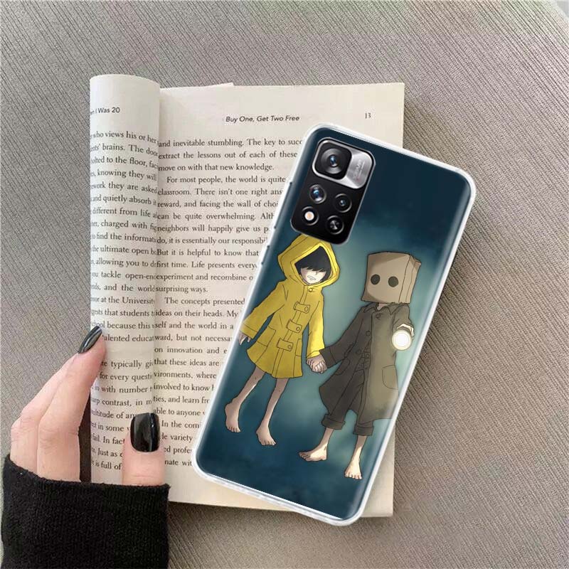 Чехол для телефона Little Nightmare 2 для Xiaomi Poco X4 F4 GT X3 NFC X5 X6 X7 Pro 5G M5 M5S M3 F5 Mi F6 F3 F2 F1 Чехол Coque Fundas TPU