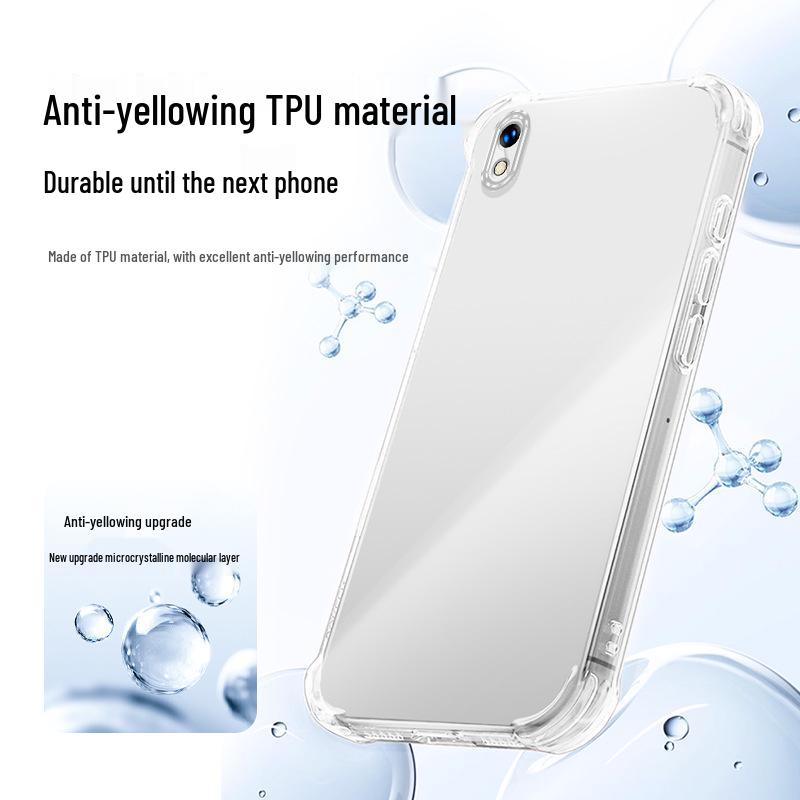 Прозрачный TPU чехол с подушками безопасности от падения для OPPO R9/R9s/R9s Plus