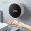 Wall Mounted Automatic Liquid Soap Dispenser USB Rechargeable Touchless Infrared Sensor Foam Machine LED Temperature Display