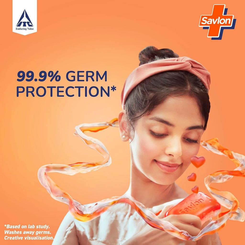 Увлажняющее глицериновое мыло Savlon 120гX5 шт. Каждое Нежный уход за кожей с защитой от микробов Для мужчин, женщин и всех типов кожи