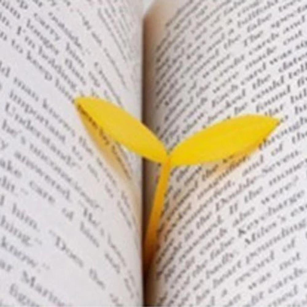 Green Bookmarks Little Grass Bud Little Leaves Bookmark Grass Buds Bookmark Sprout Bookmark