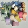 Elegant Striped Pleated Ribbons Simple Solid Color Chiffon Ribbons 5cm*5m Packaging Material Wedding Ribbons