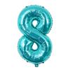 32-Inch US Number Birthday Party Balloons - Individual Aluminum Film