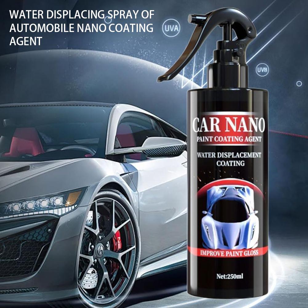 250ml Car Nano-Coating Spray Hydrophobic Coating Spray For Window Glass Auto Renewal Polish Agents With Towel,Car Care Product