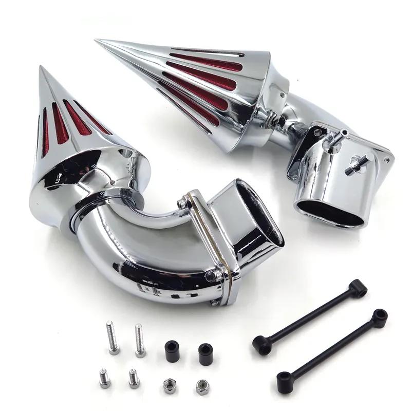 Motorcycel Billet Aluminum Cone Spike Air Cleaner Kit Intake Filter For Suzuki Boulevard M109 (All Year)