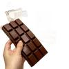 Slow Rebound Chocolate Bar Squeeze Toy - Cute Cartoon Stress Reliever for the Office
