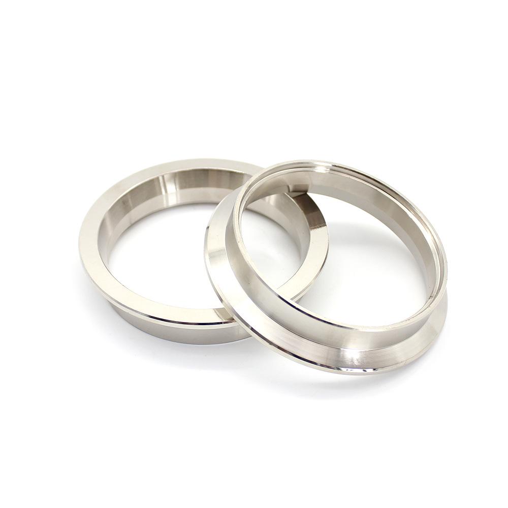 Universal Stainless Steel Car Exhaust Pipe Clamp with V-Type Buckle Flange – 304 Grade