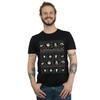 Disney Mens Nightmare Before Christmas Festive Icons T-Shirt