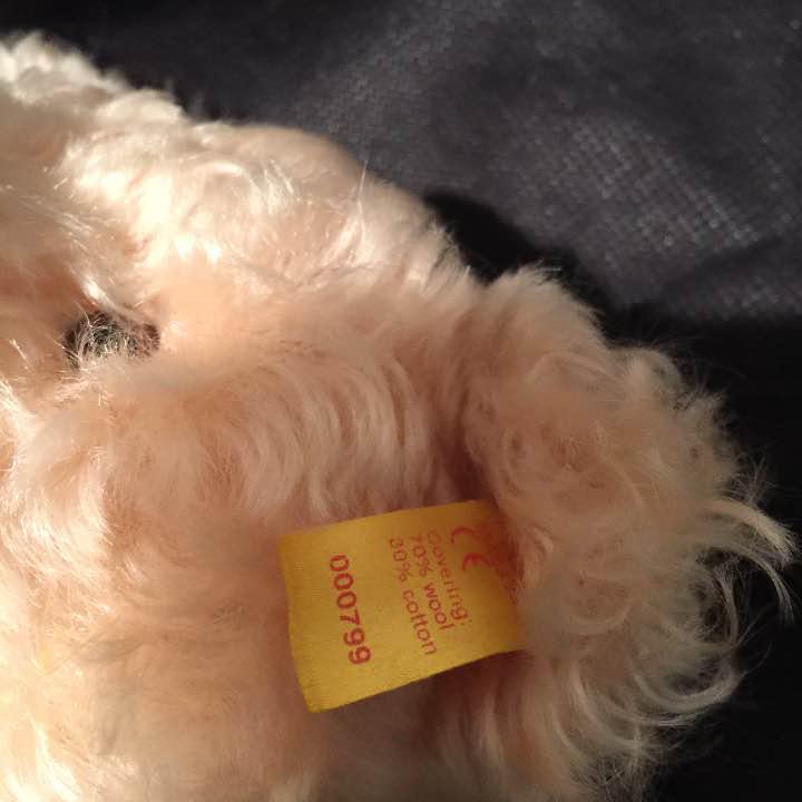 [Б/У] Классический плюшевый мишка Steiff, пищащий