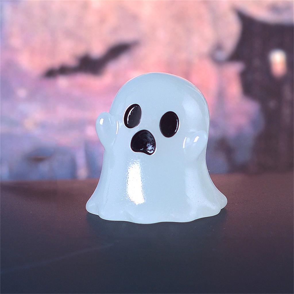 Декор стола на Хэллоуин, фигурки для сада на Хэллоуин, симпатичные миниатюрные фигурки из смолы, декорированные украшения для вечеринки на Хэллоуин своими руками