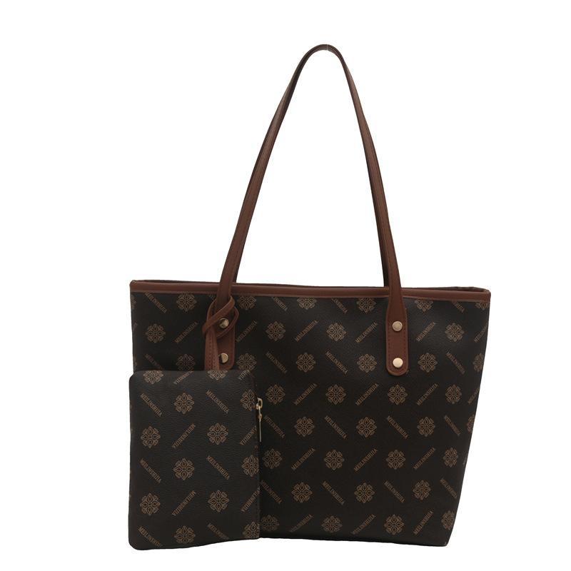 Вместительная женская сумка через плечо из мягкой кожи, модная сумочка нового тренда 2025, сумка-тоут