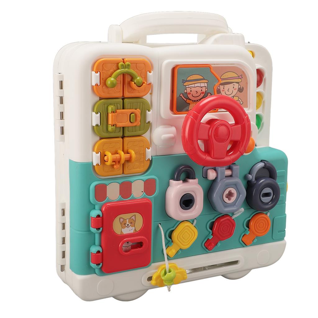 Sensory Toy Activity Board Baby Fine Motor Training Sensory Toy Early Educational Toy for Children