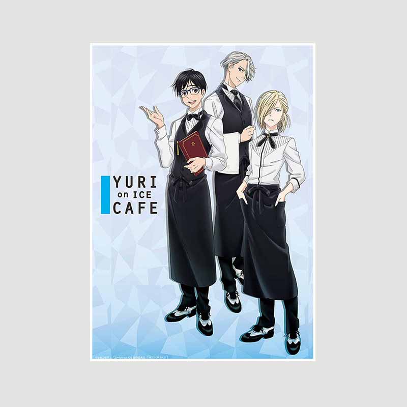 Vintage Sports Anime Yuri On Ice Posters and Prints White Paper Poster Wall Art Painting Home Decor Room Bar Decoration Pictures Interior Mural