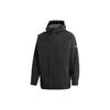 3-In-1 Outdoor Sports Hooded Jacket Men Outerwear Black GE9893