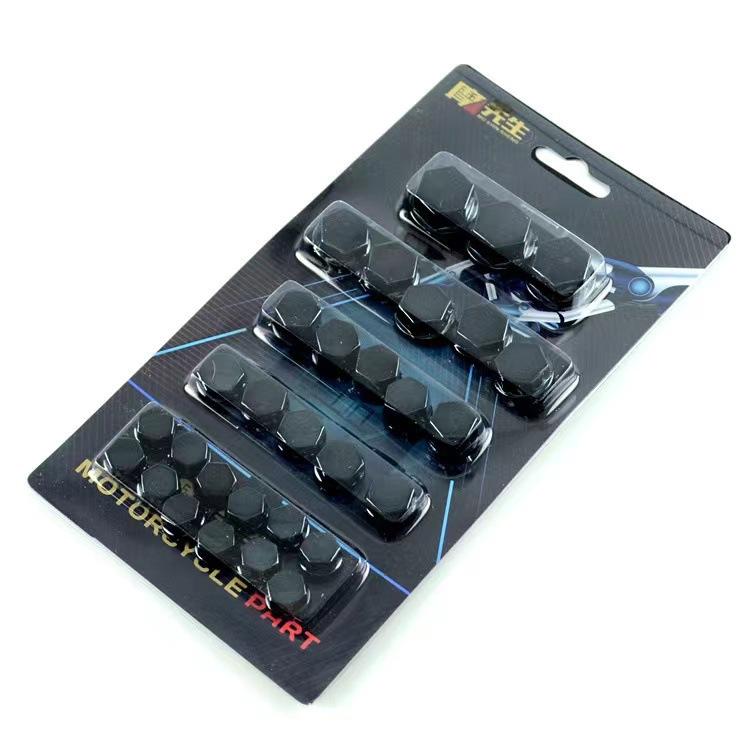 30 шт./компл. Крышка для винта головки мотоцикла, аксессуары для модификации, колпачок для болта, гайки для Yamaha Kawasaki Honda, универсальная крышка для винта