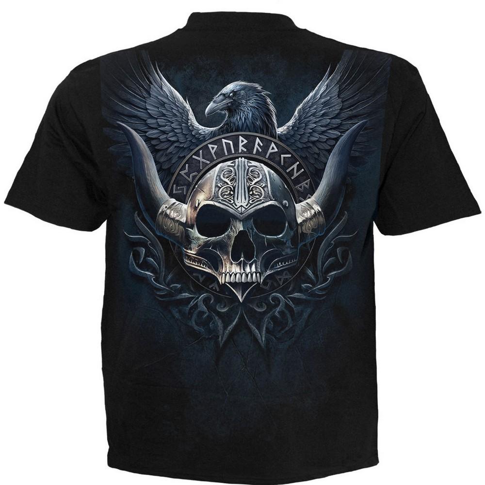 Spiral Direct Unisex Adult Odin´s Warrior Back Print T-Shirt
