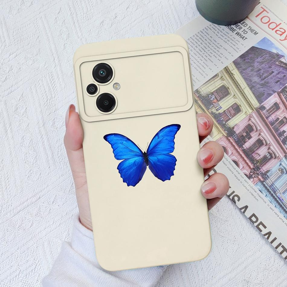 For Xiaomi Poco M5 M5S Phone Case Monster Cat Camera Protection Upgrade Liquid Silicone Bumper For Poco M 5 S Back Cover Shell