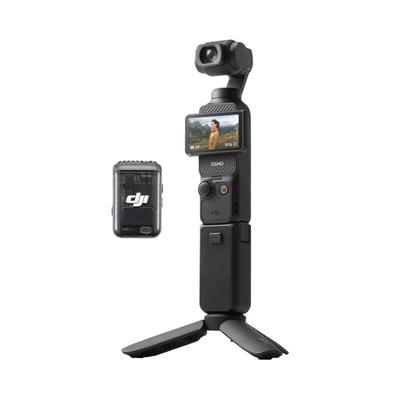 DJI Osmo Pocket 3 Creator Combo Vlogging Камера с 4K 120fps Экшн Цифровая Камера с Распознаванием Лица и Объекта и Микрофоном в Комплекте 1-дюймовая CMOS, Видео,