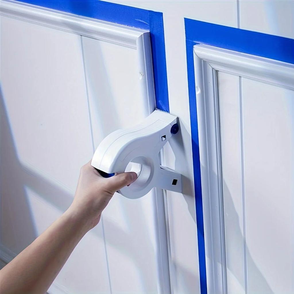 Professional Painter'S Masking Tape Dispenser - Durable Abs Coating Tool For Wall Paint, Pieceaging & Sealing - Ideal For Home