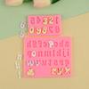 3D Letter Number Silicone Fondant Molds Chocolate Cake Molds Cake Decorating DIY Tools Jelly Cookies Baking Printing Mould