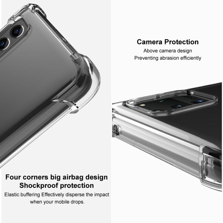 For Xiaomi Redmi Note 12 China imak Shockproof Airbag TPU Phone Case
