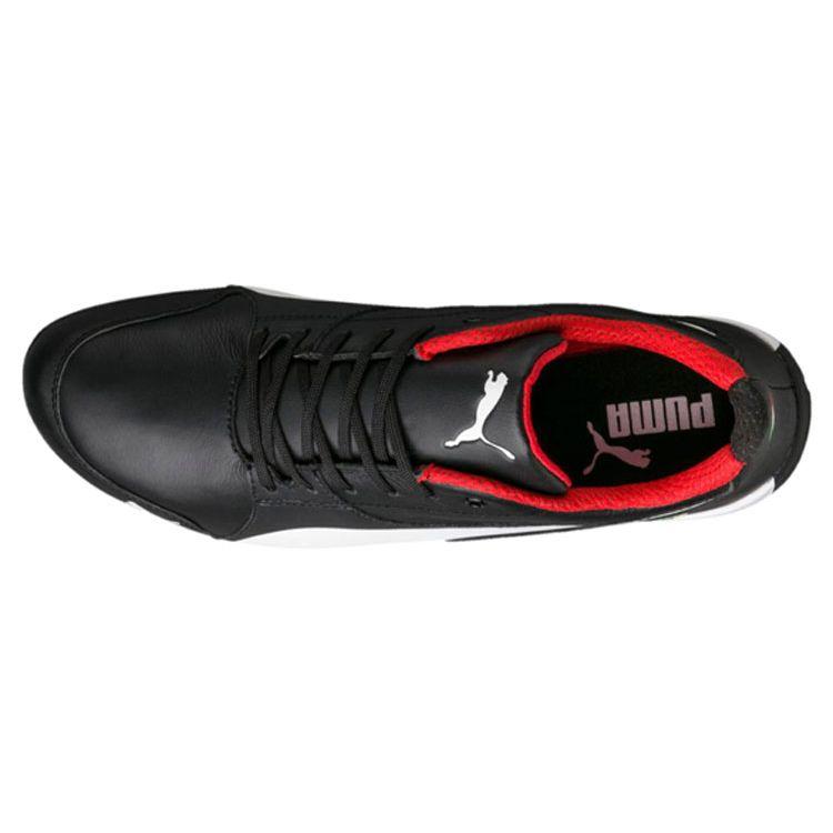 Мужские кроссовки Ferrari x Puma Drift Cat 7 Черно-белые 305998-02
