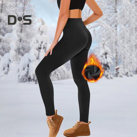 Женские леггинсы с высокой талией, облегающие, с бархатной подкладкой, утолщенные брюки, утягивающие бедра, для занятий йогой и фитнесом