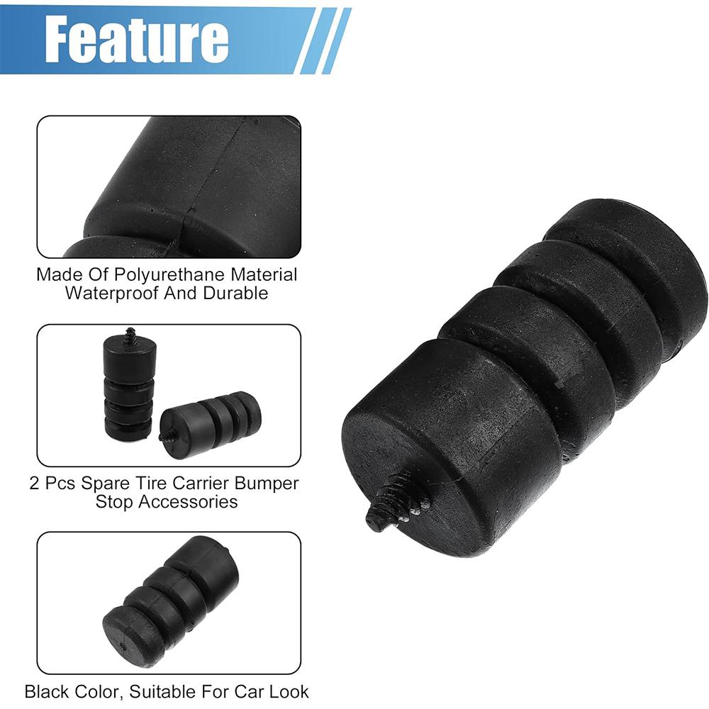 Отбойник для запасного колеса, держатель для задней двери, отбойник для Jeep Wrangler JL 2018 2019 2020 2021 2024 2024 2024+