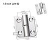 1Pcs 304 Stainless Steel Removable Hinge Door Hinges  Window Door Cabinet Cupboard