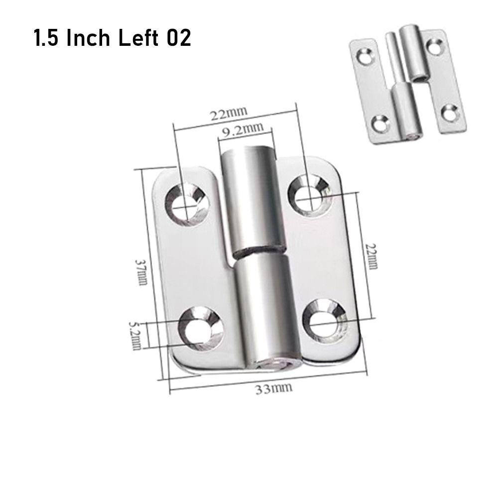1Pcs 304 Stainless Steel Removable Hinge Door Hinges Window Door Cabinet Cupboard