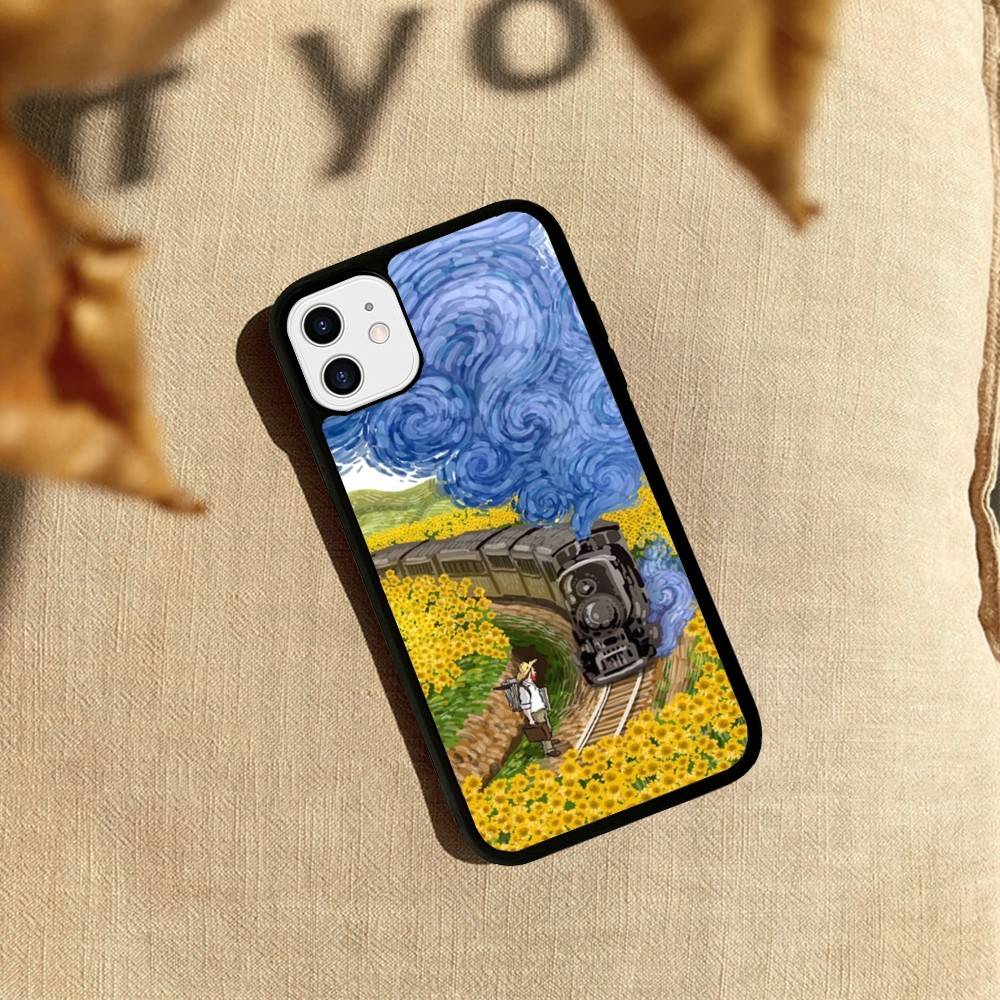 Художественный чехол для телефона Винсента Ван Гога для iPhone 17 16 15 14 13 Plus 12 11 Pro Max PC+TPU Чехлы Задняя крышка