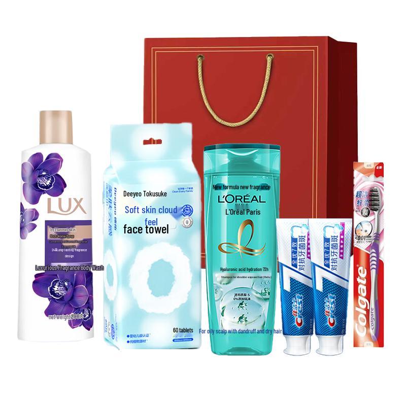 LUX Body Wash and Hair Care Gift Set