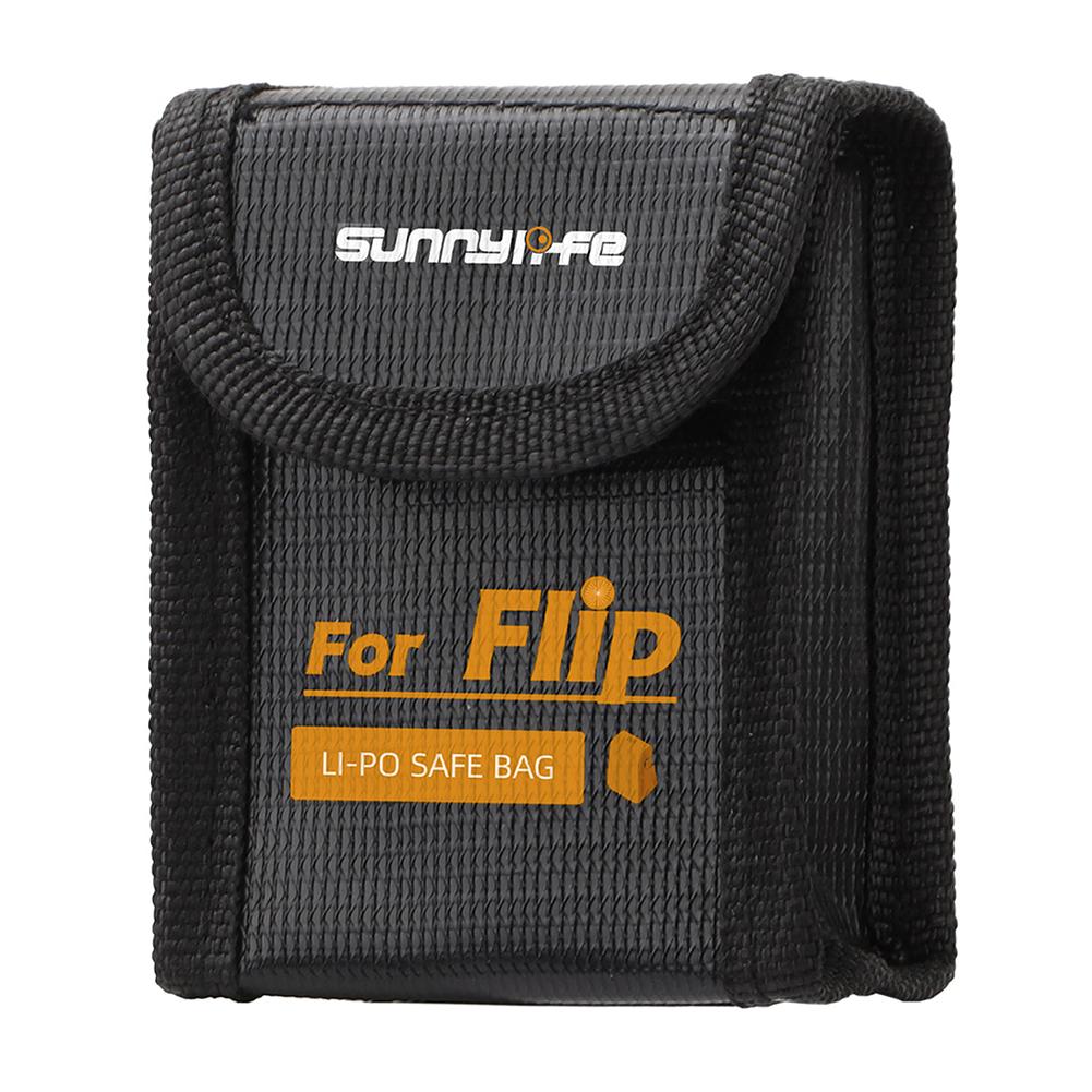 Battery Safe Bag Battery Portable Carrying Case Safety Storage Protective Bag for DJI Flip Drone Accessories