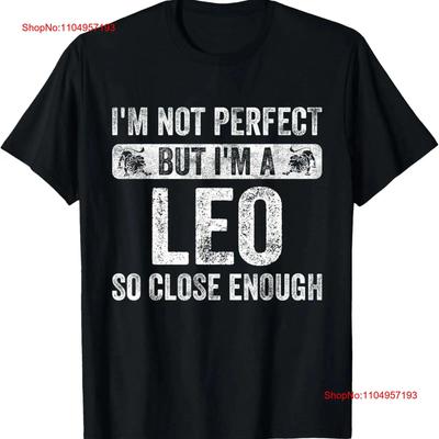 НОВЫЙ ОГРАНИЧЕННЫЙ Im Not Perfect But A Leo Забавная Футболка со Знаком Зодиака Гороскоп винтажная Стильный Топ с эффектом потертости для Повседневной Носки Унисекс