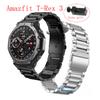 Металлический ремешок из нержавеющей стали для умных часов Amazfit T-REX 3 T-REX3, браслет для часов, аксессуары для браслета
