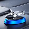 Vehicle Aromatherapy Solar-Powered Helicopter Car Perfume with Natural Essential Oils Long-Lasting Fragrance Unique Decoration