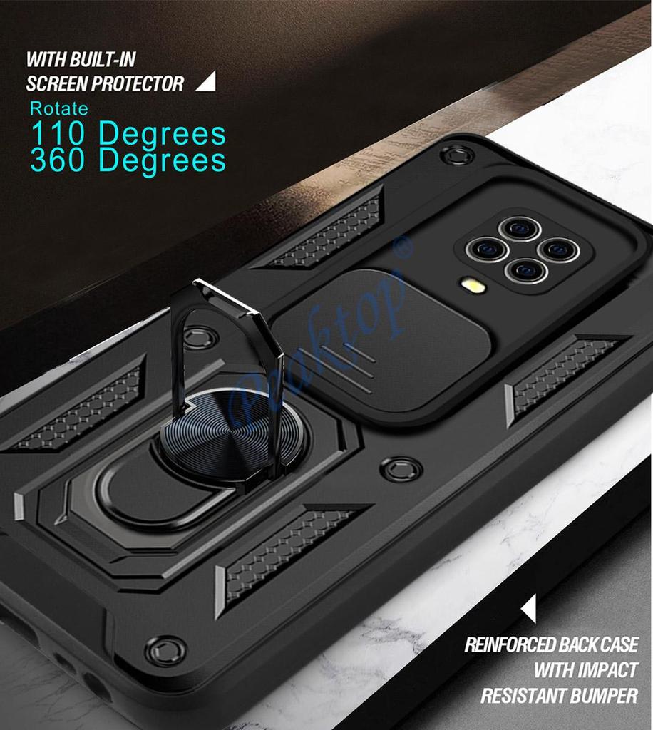 Чехол для Xiaomi Redmi Note 9 Pro, защитный чехол для камеры, чехол для Xiaomi Redmi Note9 9Pro 9S 9 S, противоударные чехлы-подставки с кольцом