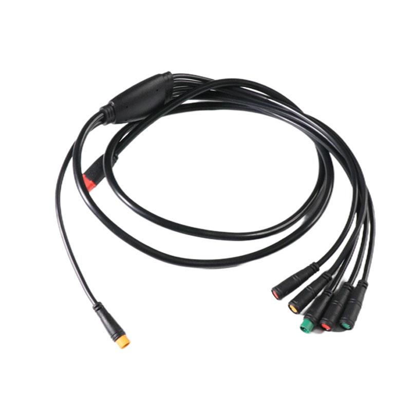 Original Ouxi V8 Bicycle Accessories Durable Waterproof Electric Bike Main Cable Plastic Material Old Model